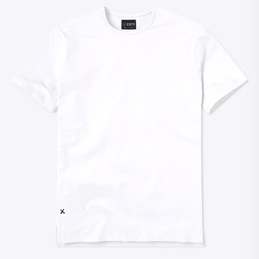 Cuts Ao Split-Hem Tee - image 1